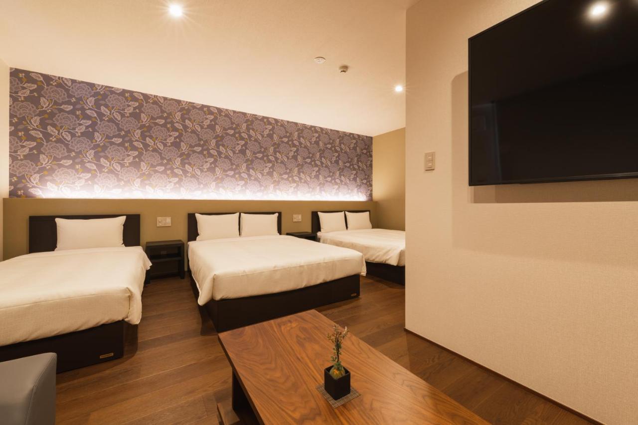 Апарт отель Grand Base Hakata Gofuku Фукуока Экстерьер фото