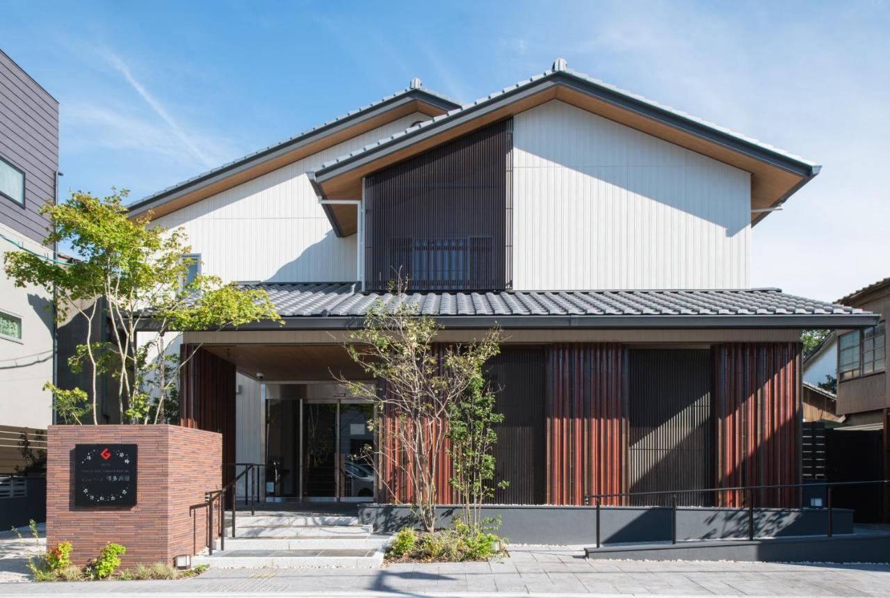 Апарт отель Grand Base Hakata Gofuku Фукуока Экстерьер фото