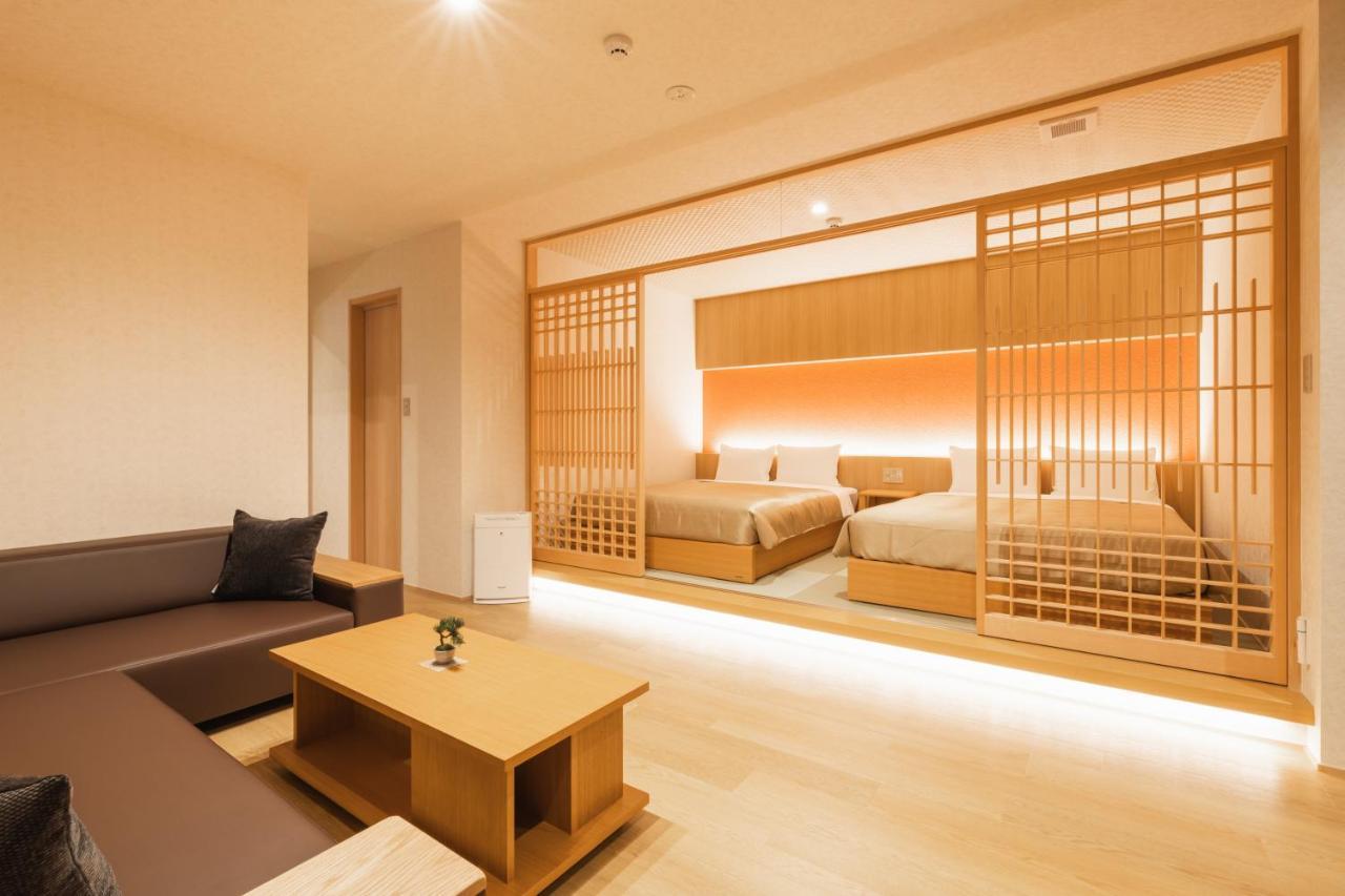 Апарт отель Grand Base Hakata Gofuku Фукуока Экстерьер фото
